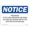 Signmission OSHA Sign, Pregnant If You Are Pregnant Or Think You, 10in X 7in Aluminum, 7" W, 10" L, Landscape OS-NS-A-710-L-17786 - alternate 1